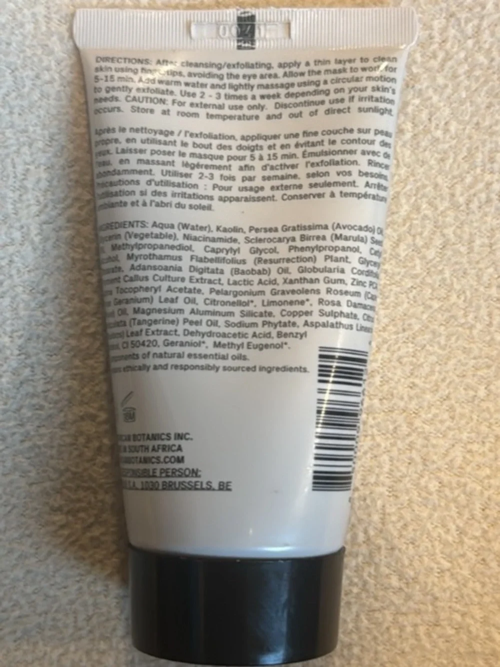 African Botanics Mineral Cleansing Mask Purifying Clay Mask 1.7oz/50ml NEW! - Picture 5 of 6